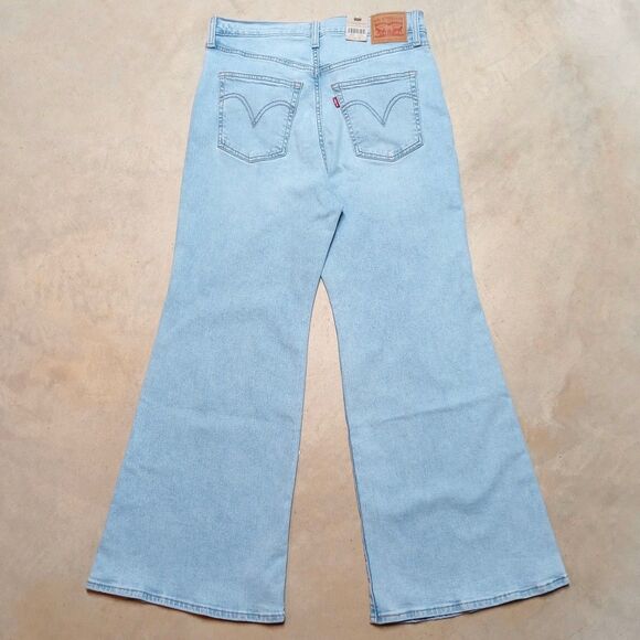 NWT Levi's Ribcage Bell Bottom Jeans Women's 32x30 High Rise Y2K Grunge 90s - Picture 5 of 11